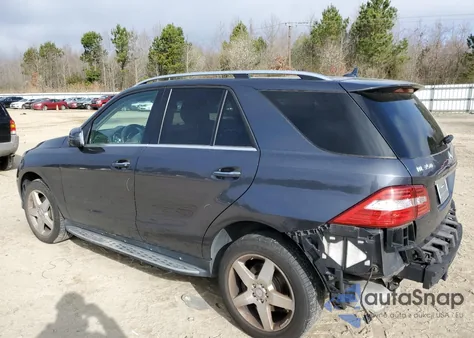 2014 Mercedes-Benz Ml 350 4Matic из США, поврежденный, VIN 4JGDA5HB3EA297196